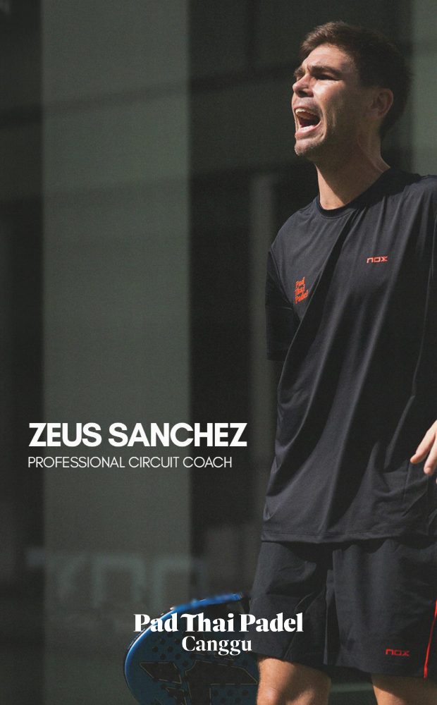 Zeus Sanchez — professional circuit coach, Canggu