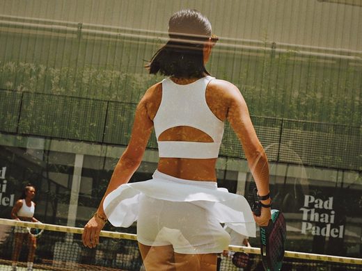 On court at Rama IV